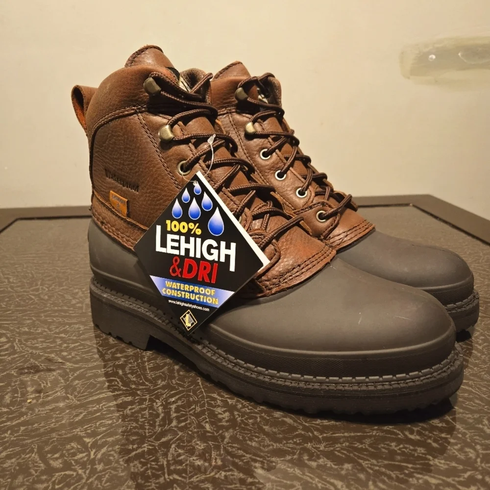 Lehigh Safety Boots size 8 1/2